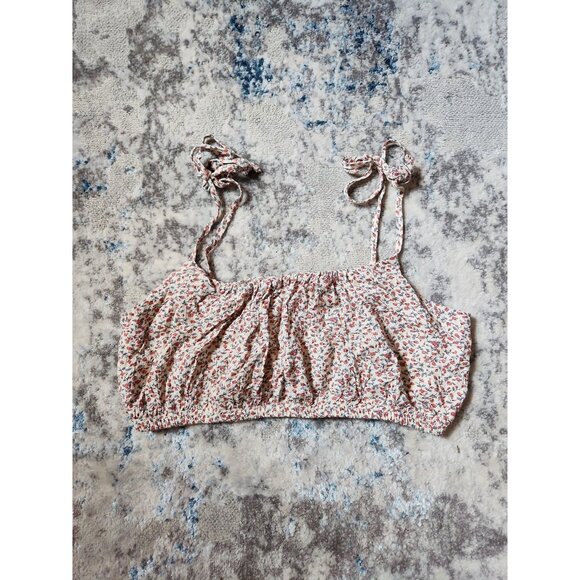 Altar'd State Women's Medium Floral Crop Top - Picture 1 of 3